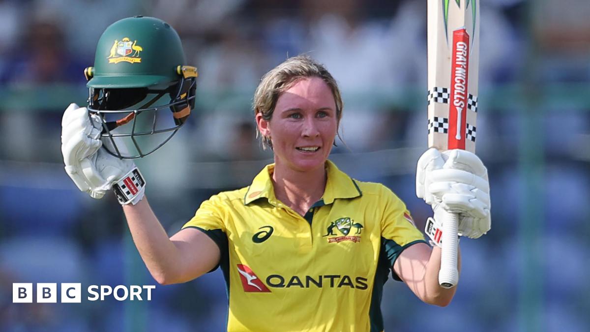 India vs Australia: Tourists win series in record-breaking third ODI in Delhi